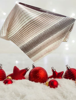 Schneeflöckchen: Strickset Leuchtturm-Tuch