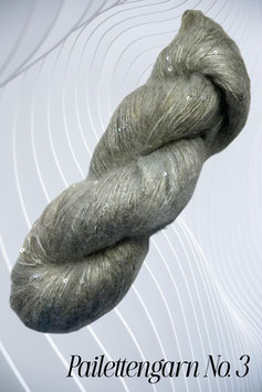 Pailettengarn mit Mohair, No. 3