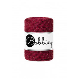 Bobbiny Golden Wine Red 3PLY Makramee-Schnur gedreht 1,5mm 100m