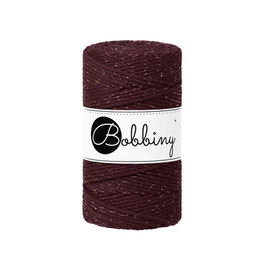 Bobbiny Golden Burgundy 3PLY Makramee-Schnur gedreht 3mm 100m