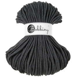Bobbiny Charcoal Premium Flechtkordel 5mm