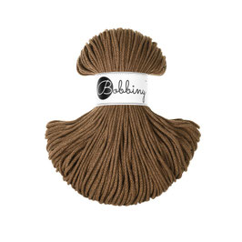 Bobbiny Nut Brown Junior Flechtkordel 3mm 100m