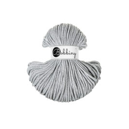 Bobbiny Light Grey Classic Flechtkordel 4mm 100m