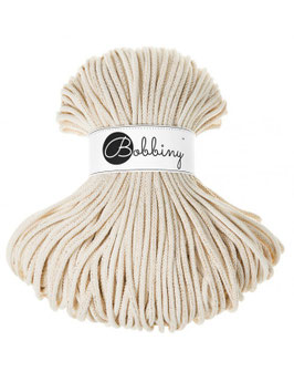 Bobbiny Golden Natural Premium Flechtkordel 5mm