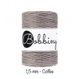 Bobbiny Coffee Makramee Kordel 1,5mm 100m