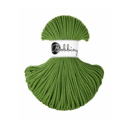 Bobbiny Moss Green Junior Flechtkordel 3mm 100m