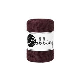 Bobbiny Burgundy Makramee Kordel 1,5mm 100m