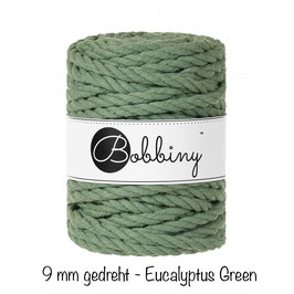 Bobbiny Eucalyptus Green 3PLY Makramee-Schnur gedreht 9mm 30m
