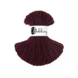 Bobbiny Burgundy Junior Flechtkordel 3mm 100m