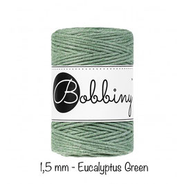 Bobbiny Eucalyptus Green Makramee Kordel 1,5mm 100m