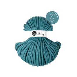 Bobbiny Teal Flechtkordel Soft 8mm 100m