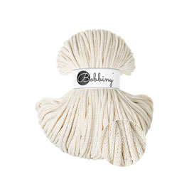 Bobbiny Shiny Natural Premium Flechtkordel 5mm