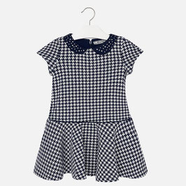 Mayoral ガールズジャージードレス/Girl short sleeve dress with shirt collar