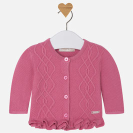 Mayoral ベビー女の子用カーディガン/Baby girl long knit cardigan