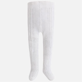 Mayoral ベビー女の子用編みタイツ/Baby structured tights