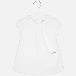 Mayoral 女の子用ポンテジャージードレス/Baby girl short sleeve ponte knit dress