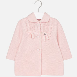 Mayoral 女の子用ニットコートピンク /Girl knit coat Pink