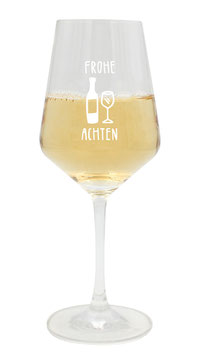 Weißweinglas Frohe WEINachten 0,2l