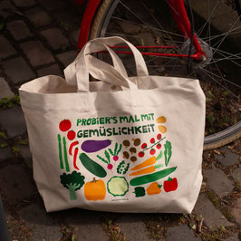 Maxi-Shopper 'Probier’s mal mit Gemüslichkeit'