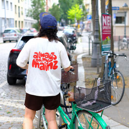 T-Shirt 'Always on my Mainz' (rot)