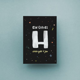 Ein graues H