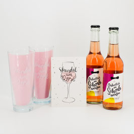 Geschenkset "Skandal um Rosé" (Schorle)