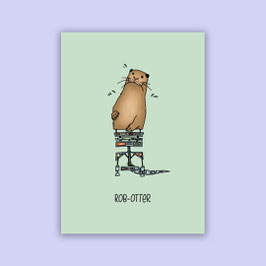 DIN A4 Druck "Rob Otter"