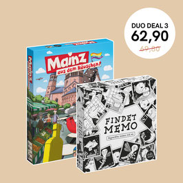 Duo Deal "Mainz aus dem Häuschen + Findet Memo"