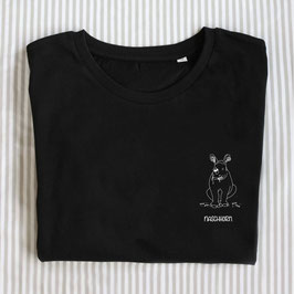 Tier-Shirt 'Naschhorn' klein Brustmotiv