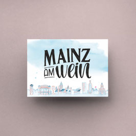 DIN A Druck "Mainz am Wein"
