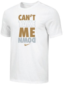 NIKE T-Shirt "CAN'T TAKE ME DOWN"
