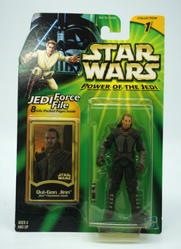 Star Wars Power of the Jedi    "Qui-Gon Jinn"  Hasbro 2000   Art.0096