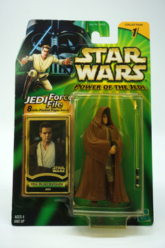 Star Wars Power of the Jedi    "Obi-Wan Kenobi"  Hasbro 2000   Art.0090