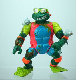 TMNT    "Mike the Sewer Surfer"  Playmates 1990    ART.0175