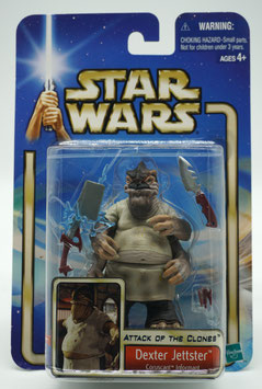 Star Wars  Attack of the Clones    "Dexter Jettster"  Hasbro 2002   Art.0143