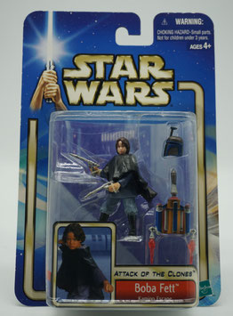 Star Wars  Attack of the Clones    "Boba Fett"  Hasbro 2002   Art.0134