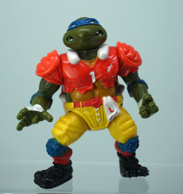 TMNT   Sewer Sports All-Stars  "Bomber T.D. Tossin Leo "  Playmates 1991    ART.0174