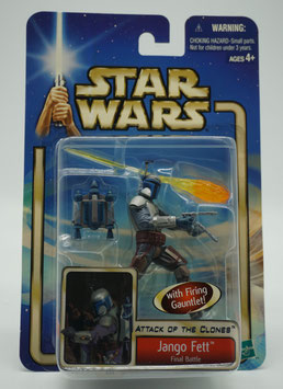 Star Wars  Attack of the Clones    "Jango Fett"  Hasbro 2002   Art.0123