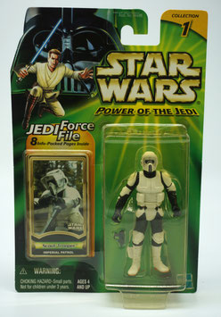 Star Wars Power of the Jedi    "Scout Trooper"  Hasbro   Art.0089