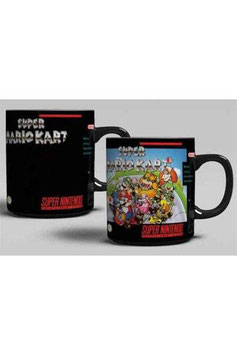 Super Nintendo Tasse mit Thermoeffekt Super Mario Kart  256