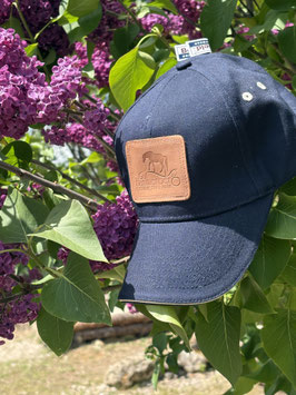 Caps mit Echtleder-Etikett