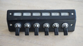 Mittelkonsole Schalterelement / Center Console Toggle Switchboard Iso Rivolta GT Serie 2, Grifo OEM