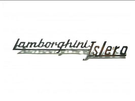 Schriftzug Lamborghini Islero / Script Lamborghini Islero