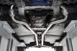 Edelstahlabgasanlage / Stainless steel exhaust system