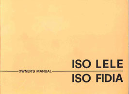 Betriebshandbuch  / Owners Operation Manual Fidia Lele