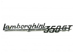 Schriftzug Lamborghini 350 GT / Script Lamborghini 350 GT