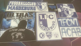 Magdeburg Szeneklebermix H9610 Riesenaufkleber