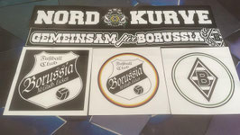 Mönchengladbach Szeneklebermix H8185 Riesenaufkleber