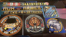 Saarbrücken Szeneklebermix H7878 Riesenaufkleber