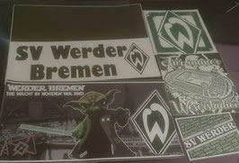 Bremen Szeneklebermix H9728 Riesenaufkleber